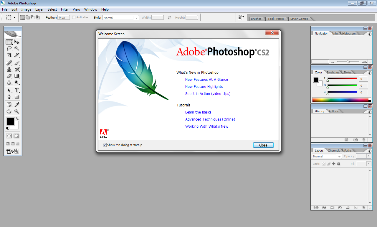 are any older versions of adobe photoshop free